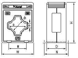 AKH-0.66系列测量型电流互感器 2-412