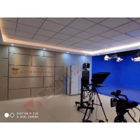 北京专业定制虚拟演播室蓝绿箱装修 三维虚拟场景抠像系统